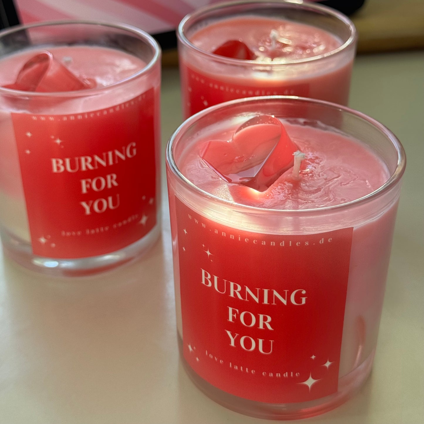 Burning For You | Love Latte Candle | Duft: Vanilla Toffee