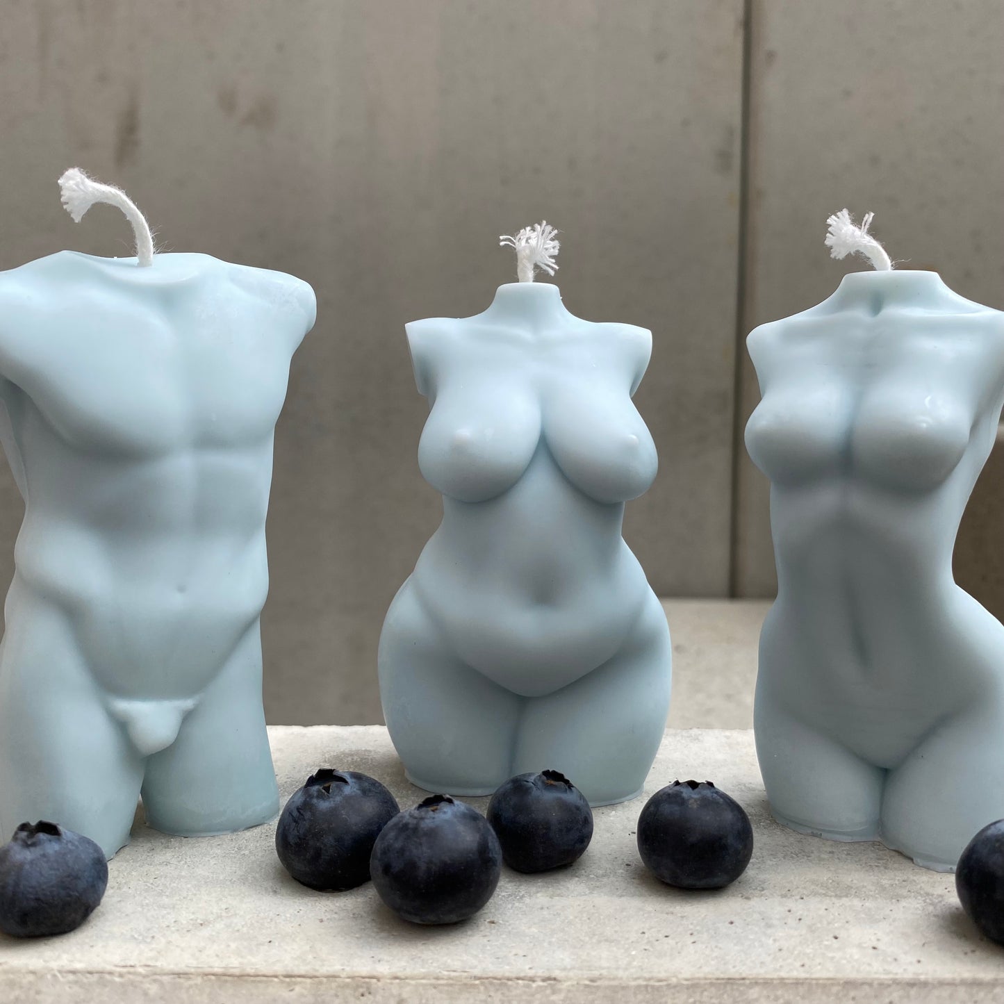 BABYBLAU | Torsokerzen