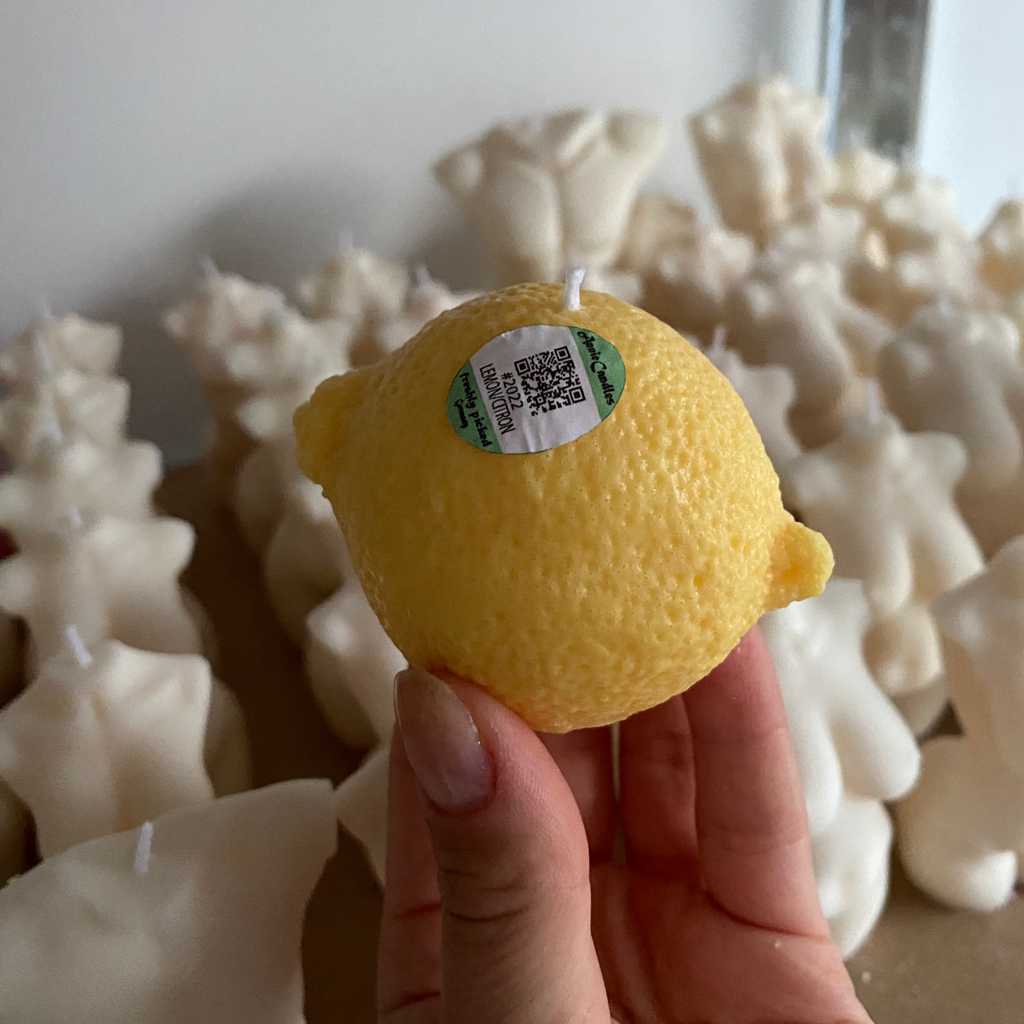 Zitrone | Limette mit Aufkleber