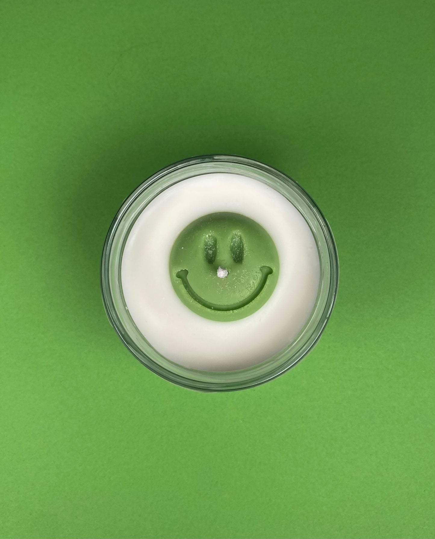 MESSAGE ME | I miss ur di** | Kerze mit Smiley im Glas