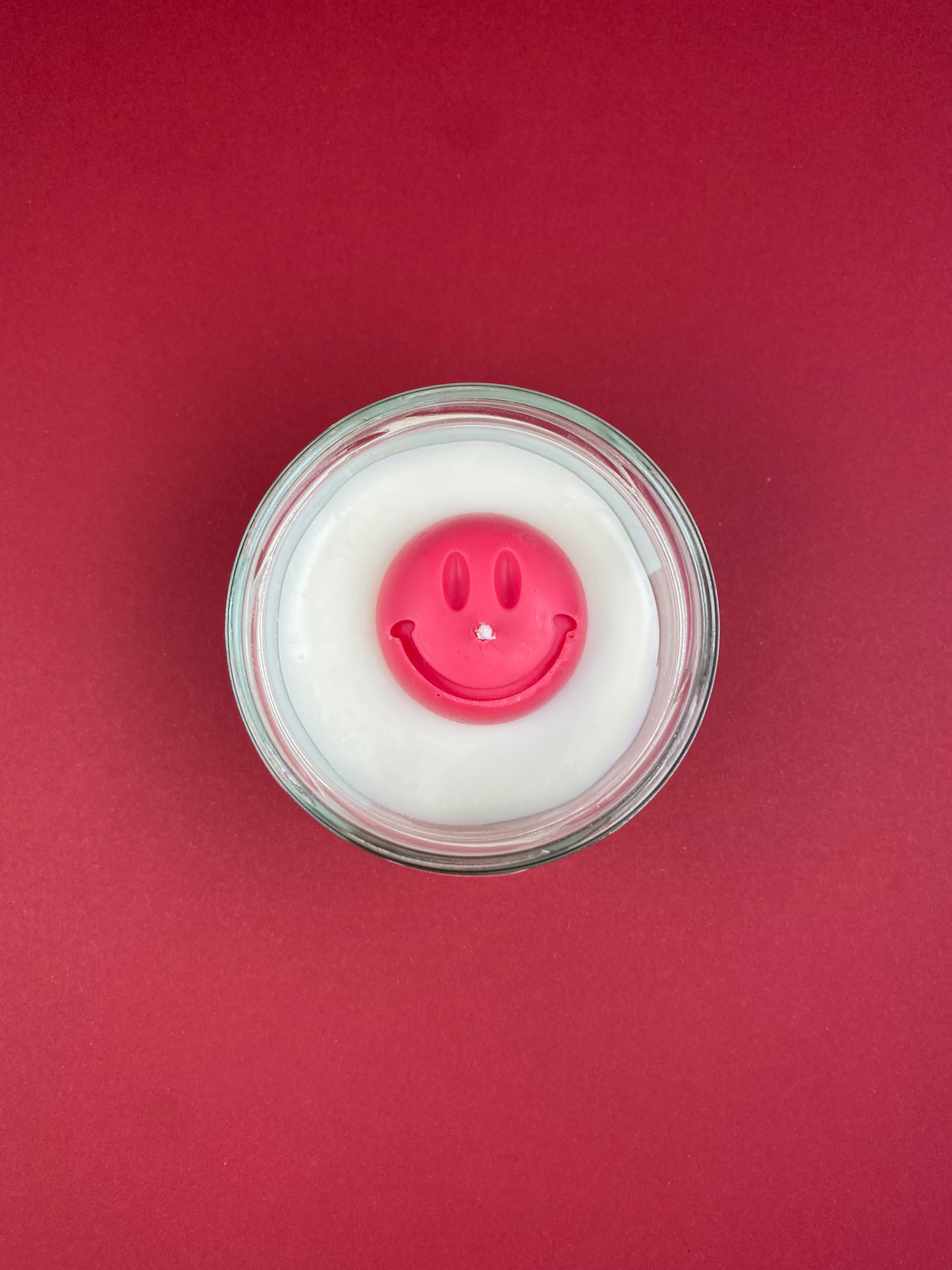 MESSAGE ME | I Miss You | Smiley im Glas mit Nachricht