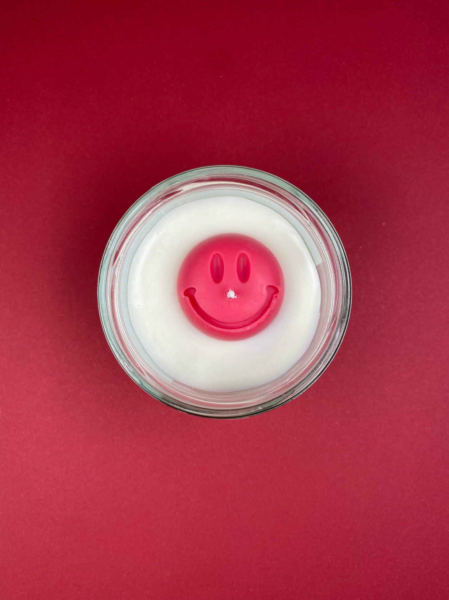 MESSAGE ME | Happy Birthday | Smiley im Glas mit Nachricht