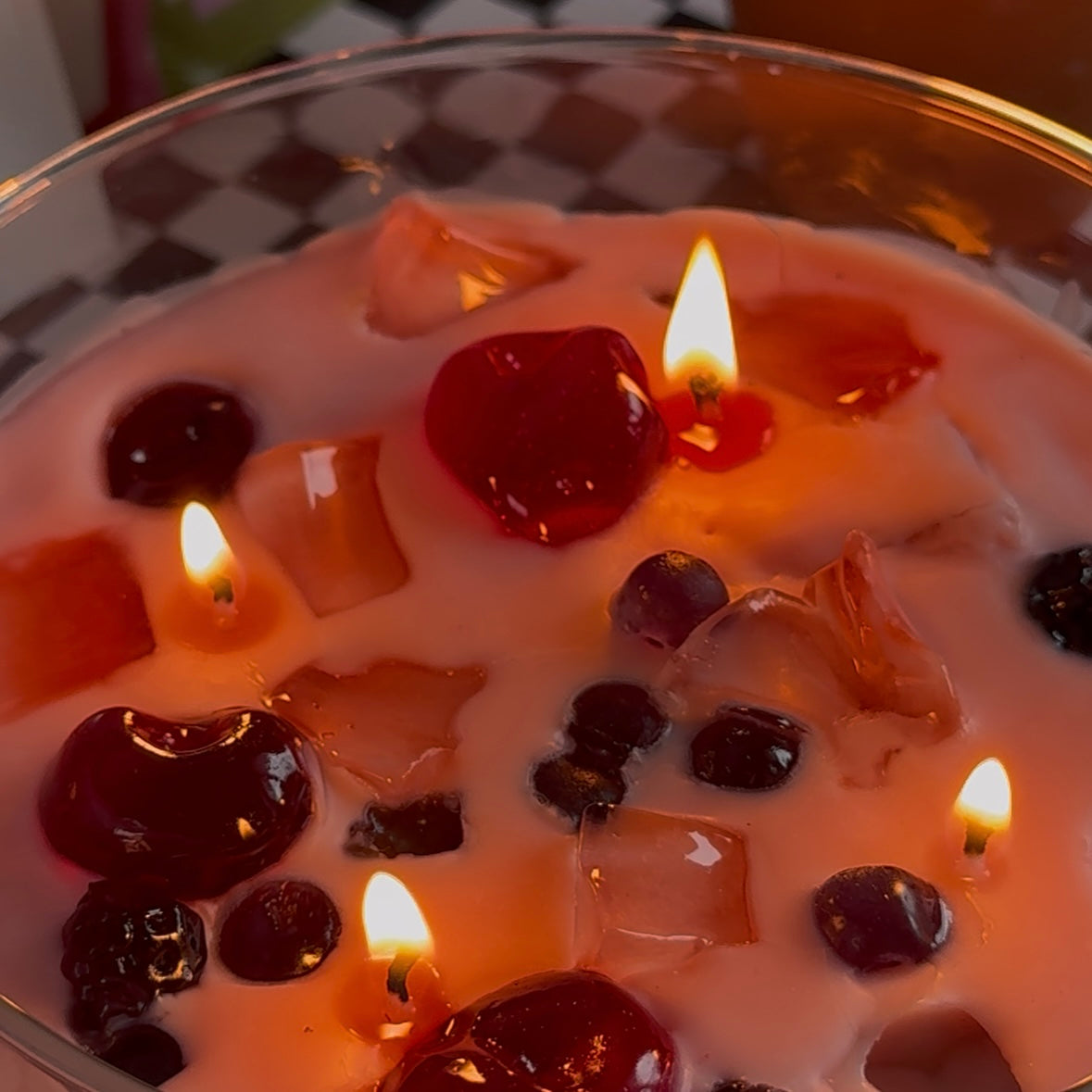 Hwachae | Candle Bowl | Duft: Erdbeere
