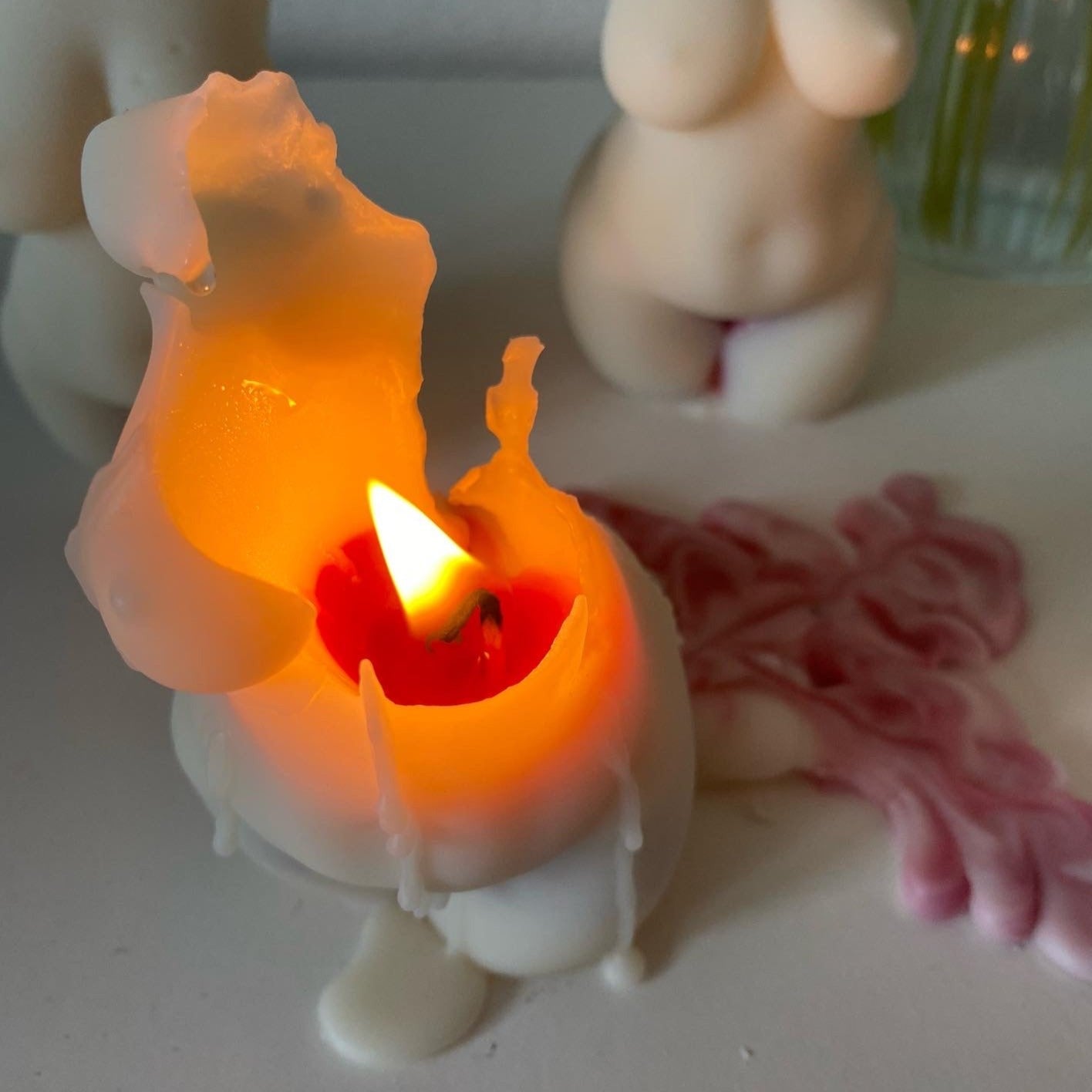 MENSTRUATIONSKERZE | Periodenkerze | Torsokerzen