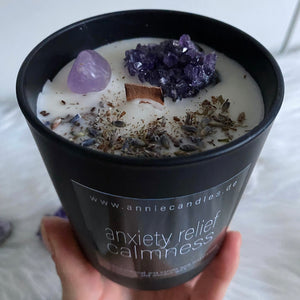 Crystal Candle | Amethyst